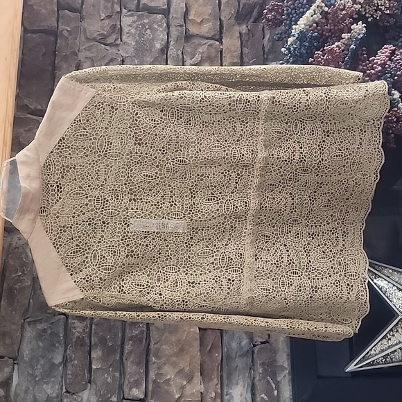 TODAY⚡️NWT Elie Tahari Lace Utility Jacket sz S - Picture 5 of 10